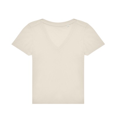 T-shirt con scollo a V da donna - cod. RWB213F